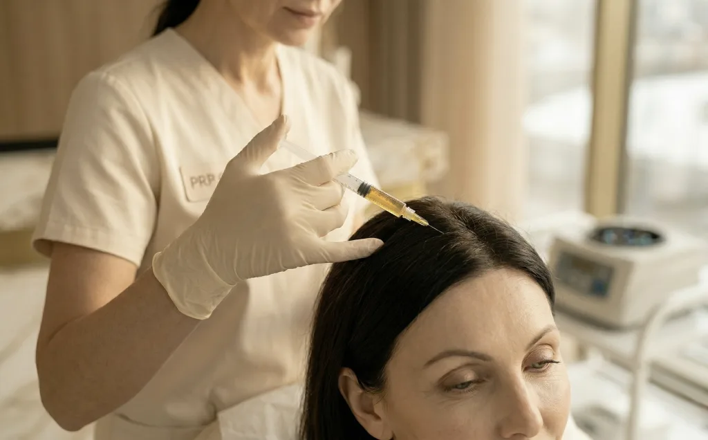 Haarwachstum & Narbenbehandlung durch PRP